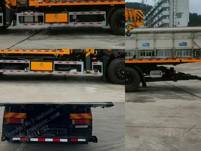 Huashen T5 Wrecker con gr&uacute;a