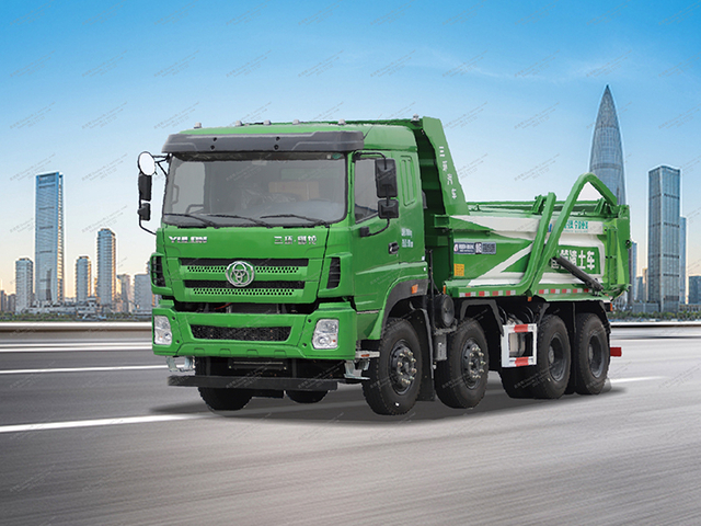 Camión Muck Yulong 8 × 4