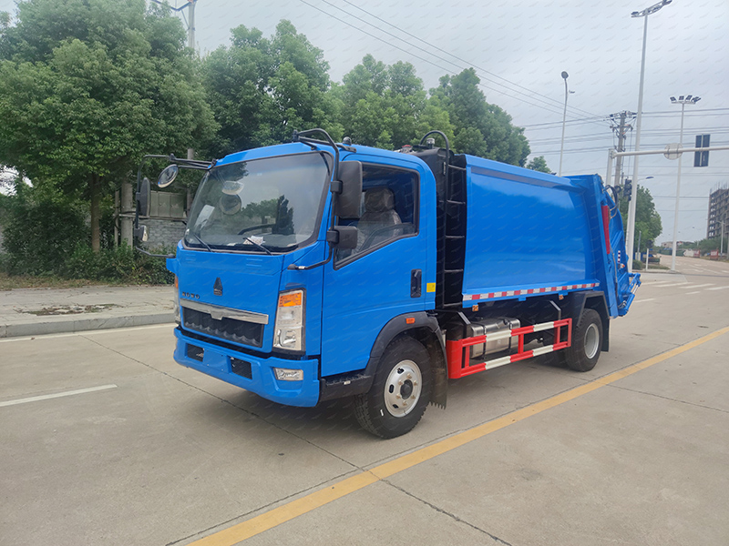 Howo 14M3 Camión compactador 